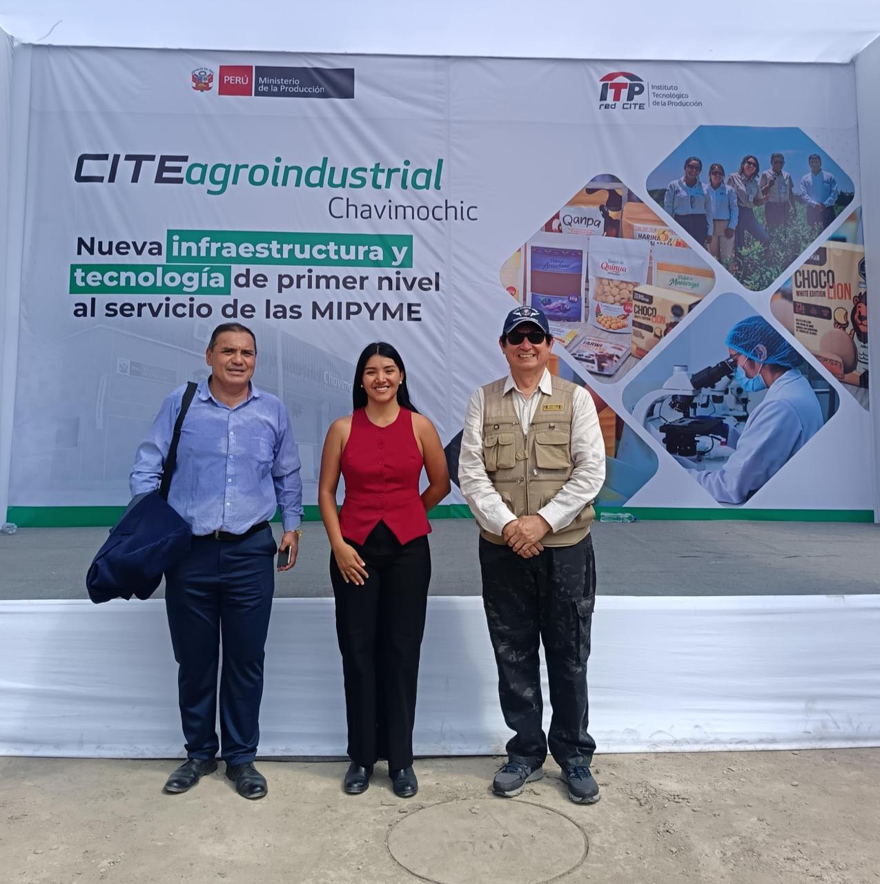 Participación en el lanzamiento del CITEagroindustrial Chavimochic