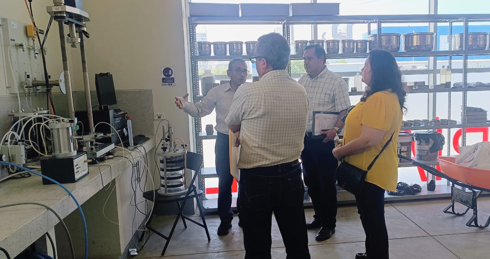  Ingeniería Civil apuesta por la innovación con la creación de su Centro de Producción Laboratorio de Suelos