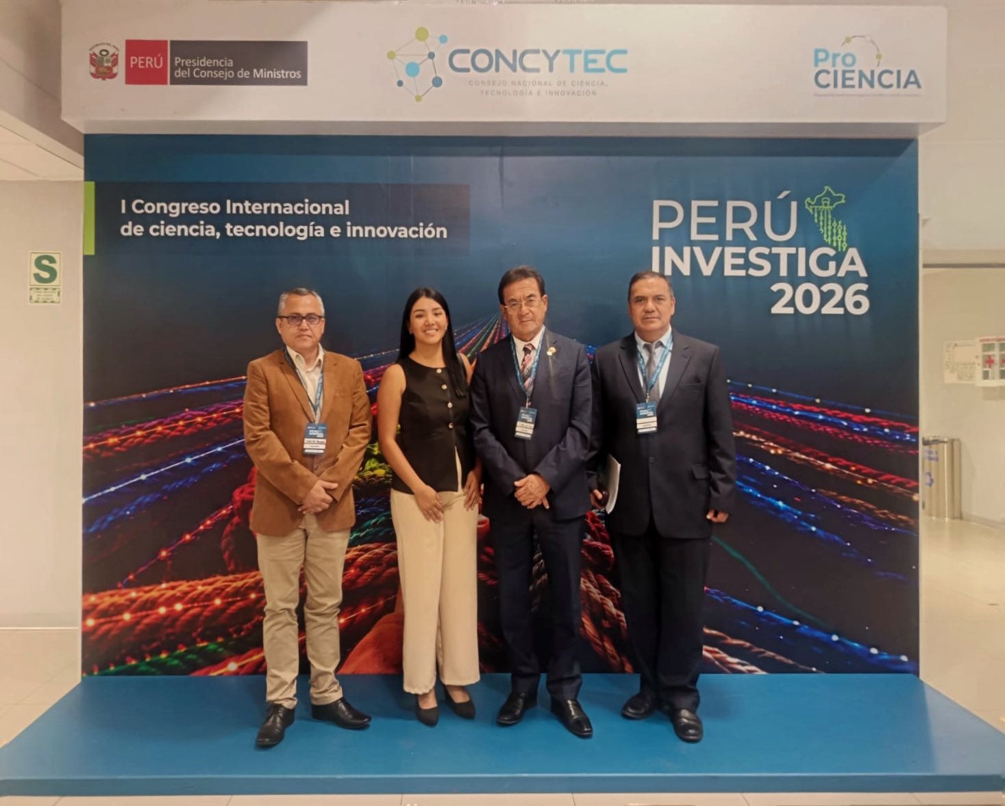 Dirección de Producción de Bienes y Servicios de la UNT presente en Perú Investiga 2026
